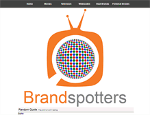 Tablet Screenshot of brandspotters.com